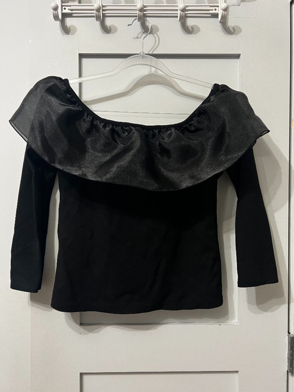 J.Crew Ruffle Off-The-Shoulder Top